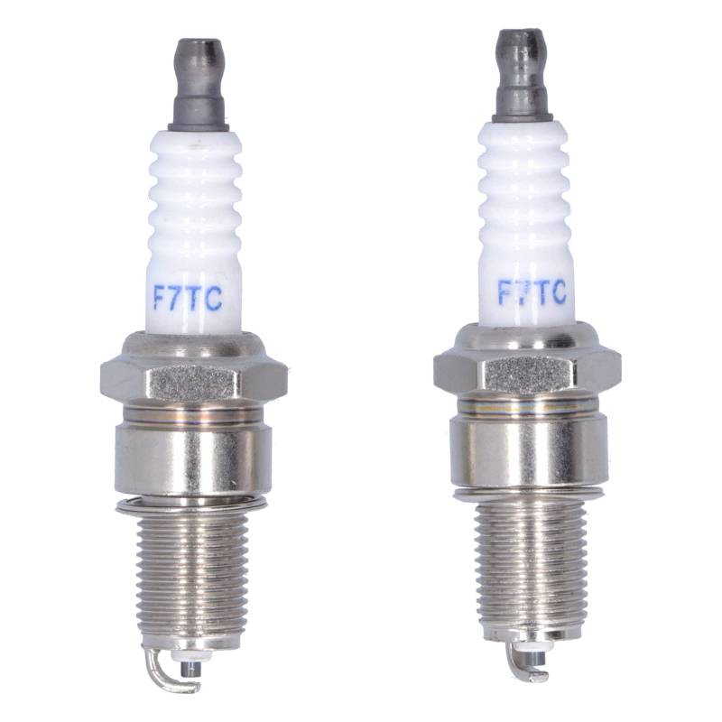 2PCS Zündkerze Ersatz F6RTC für MTD 951-10292 751-10292 Torch Motor 131-039 Rasenmäher dauerhaft von Cikonielf