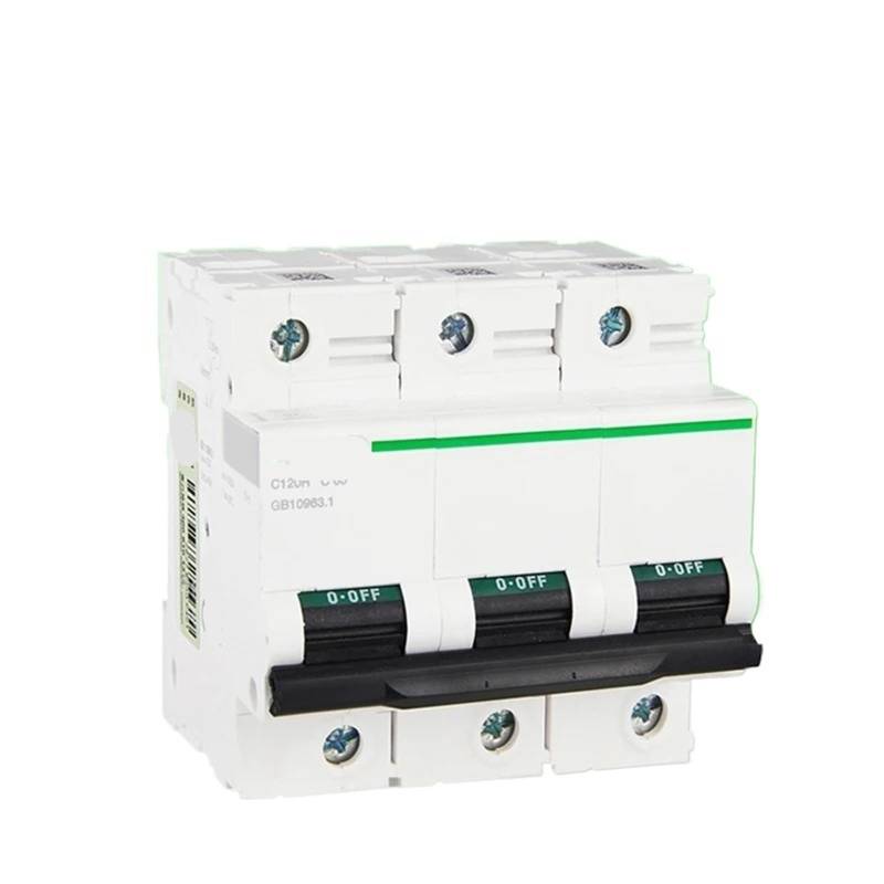 C120H Miniatur-Leistungsschalter Luftschalter 3P C-Kurve 63A 400V 50/60Hz 10kA A9N19802 1St von URUJAMOY