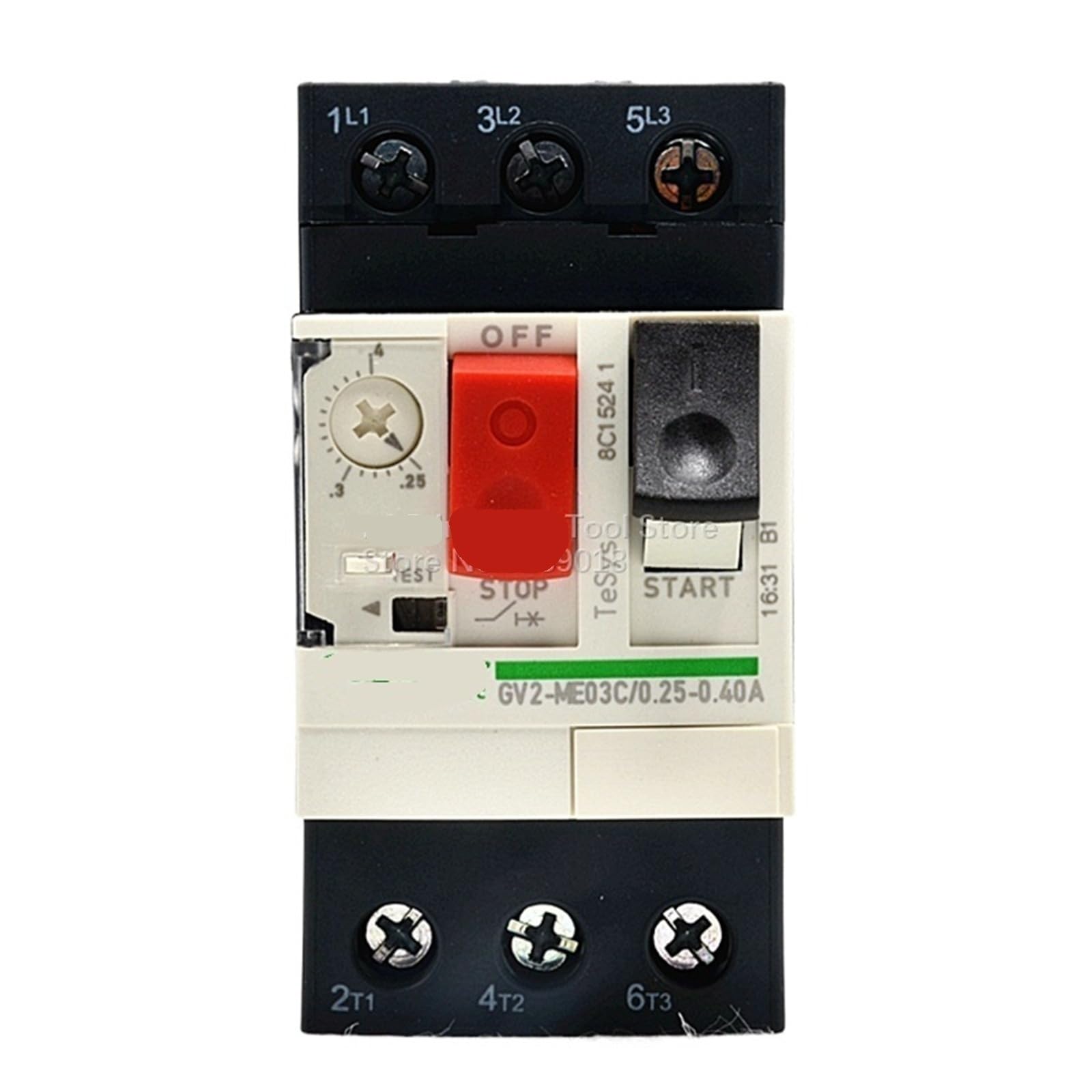 GV2-ME03C Motorschutzschalter GV2ME03C 0,25-0,4A Druckknopf 3P Thermomagnetischer Typ Spannung 1St GV2-ME03C Motorschutzschalter GV2ME03C 0,25-0,4A Druckknopf 3P Thermomagnetischer Typ Spannung 1St von URUJAMOY