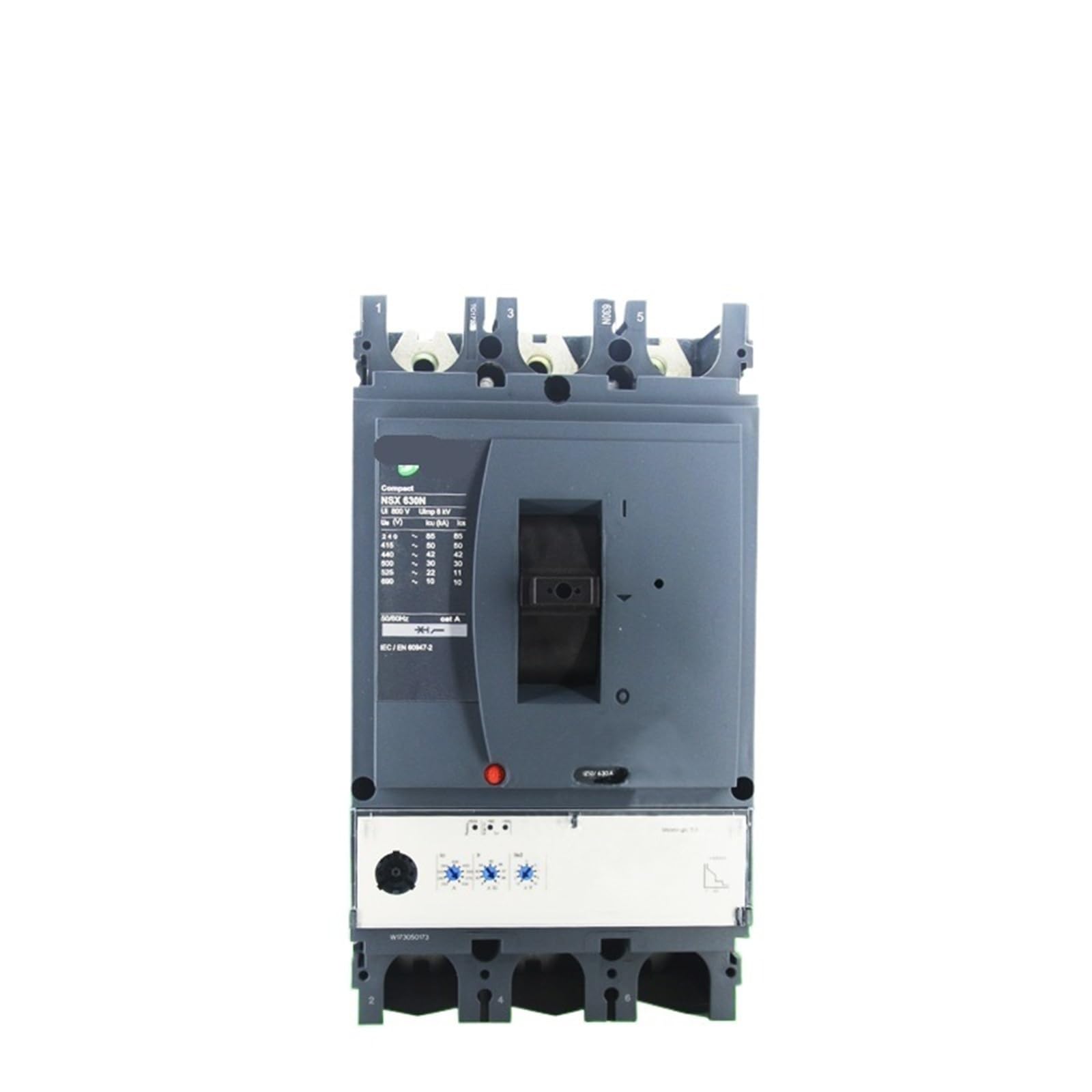 Leckageschutz Kompaktleistungsschalter NSX630N 3P 4PP 630A C63N32D630 50KA Luftschalter 380/415VAC 1St(4P) von URUJAMOY