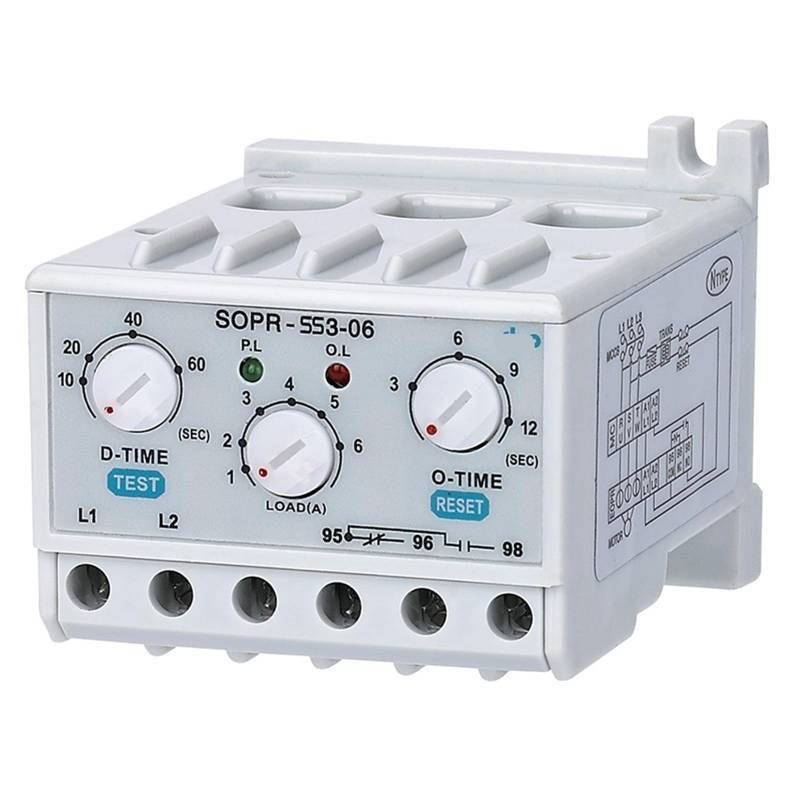 SOPR-SS3-440 Elektronisches Überlastrelais Motorschutz Thermisches Überlastrelais 1St(1-6A) von URUJAMOY