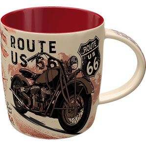 Route 66 Nostalgie Keramik Becher US Highways von US Highways