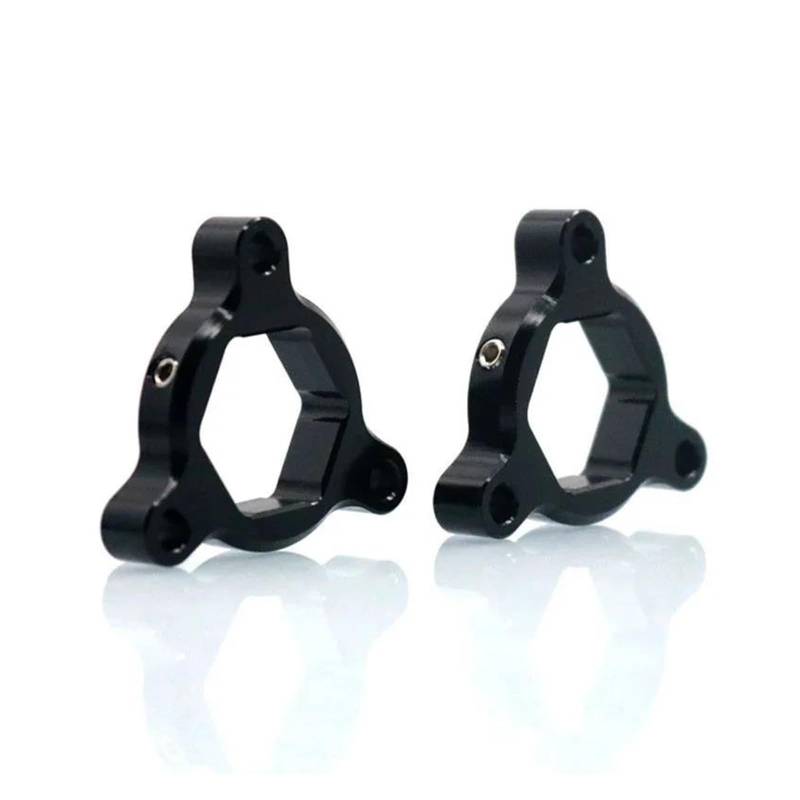 USAMZOM Gabel Vordergabel Einstellknöpfe Für HON&DA CBR600RR CBR1000RR CB1000R Motorrad 19mm Federgabel Vorspannungseinsteller(Schwarz) von USAMZOM