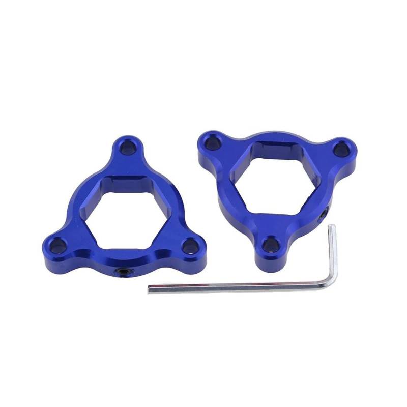 USAMZOM Gabel Vordergabel Einstellknöpfe Für HON&DA CBR929RR 2000-2003 CBR1000RR 2004-2007 Motorrad CNC Federgabel Vorspannungseinsteller(Blau) von USAMZOM