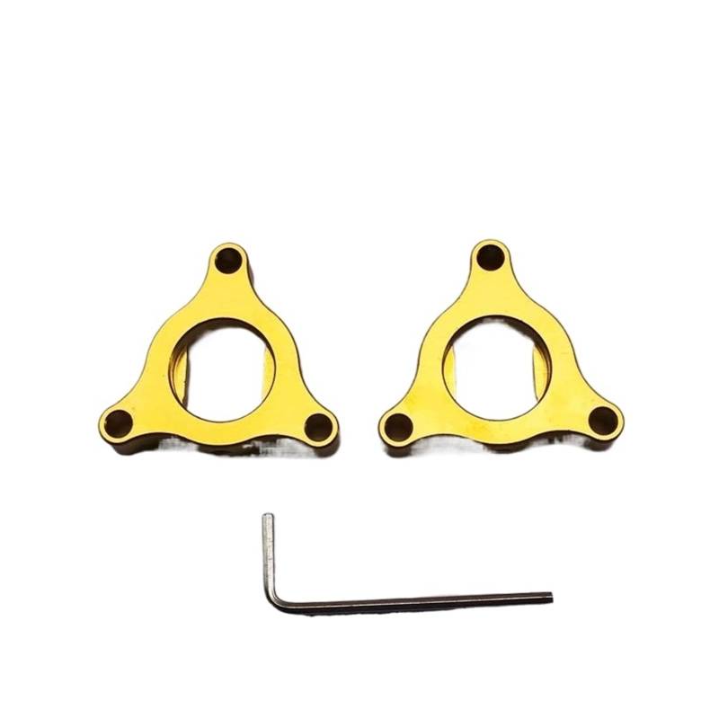 USAMZOM Gabel Vordergabel Einstellknöpfe Für HON&DA NSR250 NSR250R P3 Motorrad Federgabel Federvorspannung Einsteller Kappe(Gold) von USAMZOM