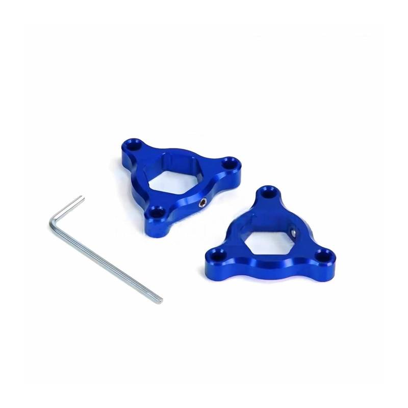 USAMZOM Gabel Vordergabel Einstellknöpfe Für HON&DA VTR1000 SP1 - RC51 SP2 - RC51 Motorrad 22 MM Federgabel Vorspannungseinsteller(Blau) von USAMZOM
