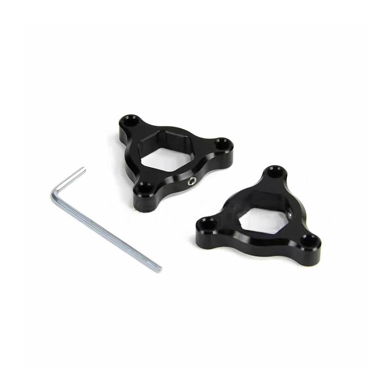 USAMZOM Gabel Vordergabel Einstellknöpfe Für HON&DA VTR1000 SP1 - RC51 SP2 - RC51 Motorrad 22 MM Federgabel Vorspannungseinsteller(Schwarz) von USAMZOM