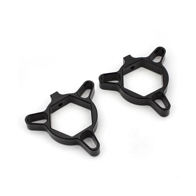 USAMZOM Gabel Vordergabel Einstellknöpfe Für KA&WASAKI Z1000 2003-2006 ZXR400 1991-2003 Motorrad 22mm Federgabel Vorspannungseinsteller(Schwarz) von USAMZOM