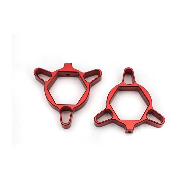 USAMZOM Gabel Vordergabel Einstellknöpfe Für KA&WASAKI Z1000 Für Ninja ZX6R P7-P8 ZX6R Motorrad Federgabel Vorspannungseinsteller(rot) von USAMZOM