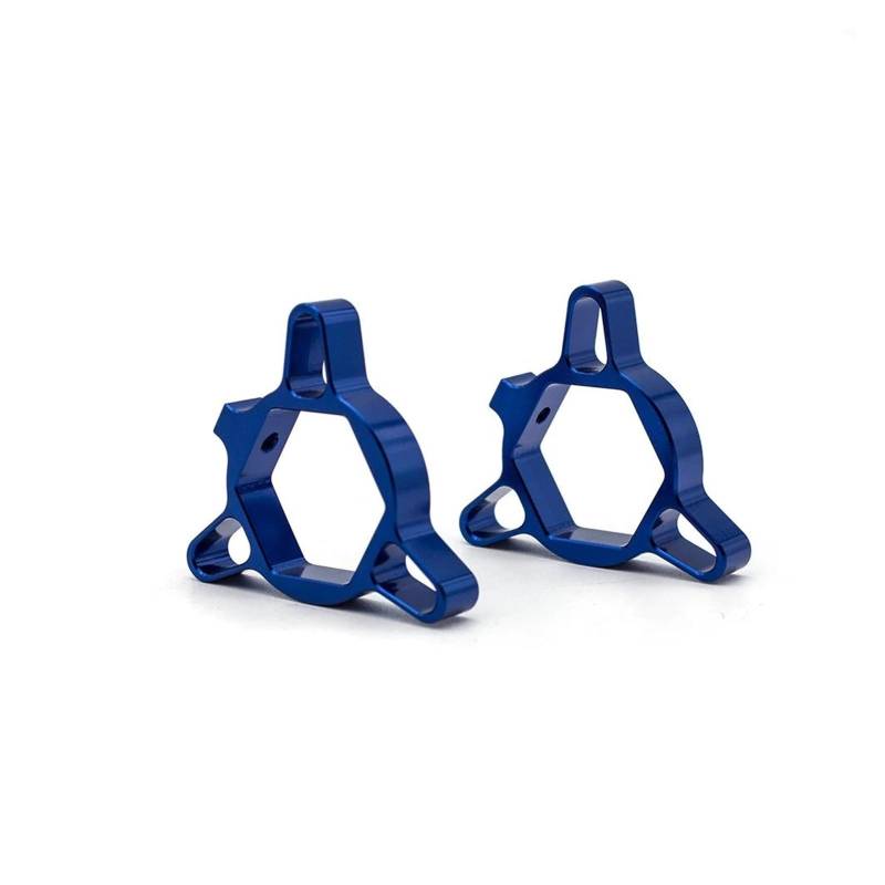 USAMZOM Gabel Vordergabel Einstellknöpfe Für KA&WASAKI ZX-10R Z750 ZX6R ZZR1400 Z800 Motorrad 14mm Federgabel Vorspannungseinsteller(Blau) von USAMZOM