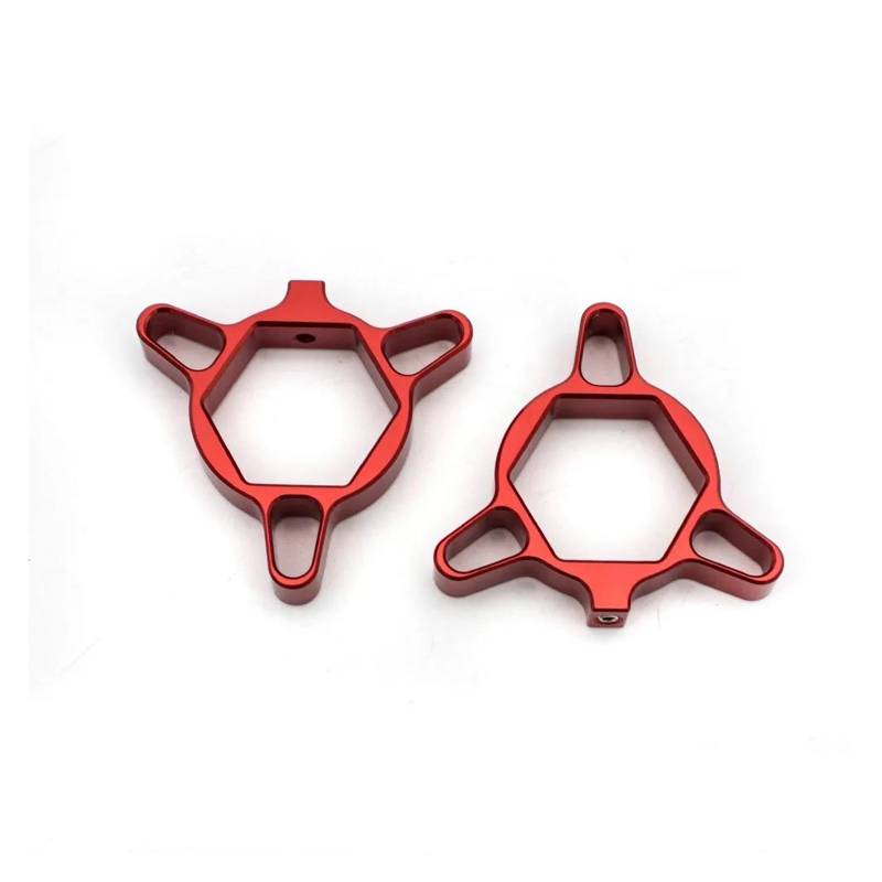 USAMZOM Gabel Vordergabel Einstellknöpfe Für KA&WASAKI ZX400C ZX9R ZX12R ZX6R Motorrad Vorderradaufhängung Gabel Vorspannungseinsteller(rot) von USAMZOM