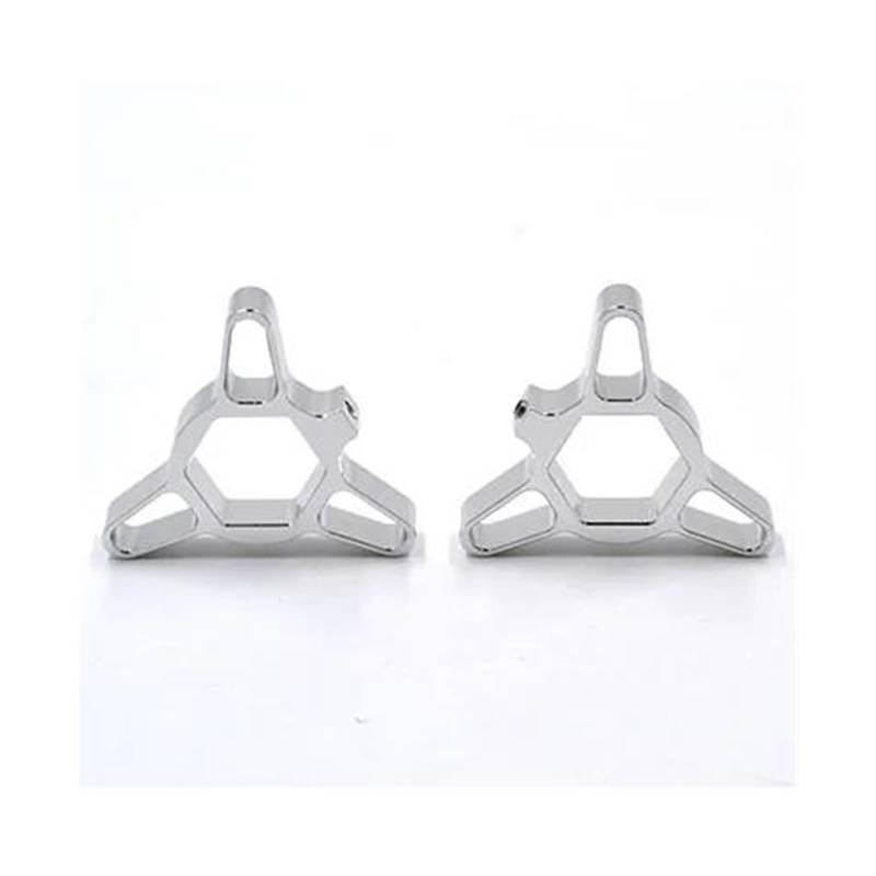 USAMZOM Gabel Vordergabel Einstellknöpfe Für KA&WASAKI ZX6R 636 2005-2006 Z1000 2003-2006 Motorrad Vorderradaufhängung Gabel Vorspannungseinsteller Kappe(Silber) von USAMZOM