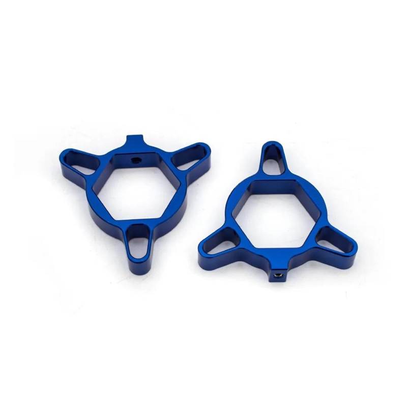 USAMZOM Gabel Vordergabel Einstellknöpfe Für KA&WASAKI ZX6R Z750 ZX10R Z800 ZZR1400 Motorrad Federgabel Vorspannungseinsteller(Blau) von USAMZOM