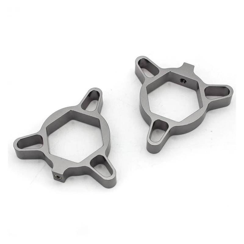 USAMZOM Gabel Vordergabel Einstellknöpfe Für KA&WASAKI ZX6R Z750 ZX10R Z800 ZZR1400 Motorrad Federgabel Vorspannungseinsteller(Gris) von USAMZOM