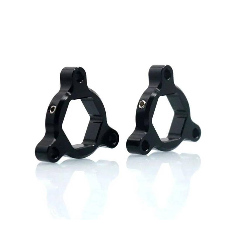 USAMZOM Gabel Vordergabel Einstellknöpfe Für KA&WASAKI ZX6R ZX636R ZX6RR ZX10R ZX1400 ZX14R ZZR1400 Motorrad CNC Suspension Gabel Vorspannung Einsteller(Schwarz) von USAMZOM