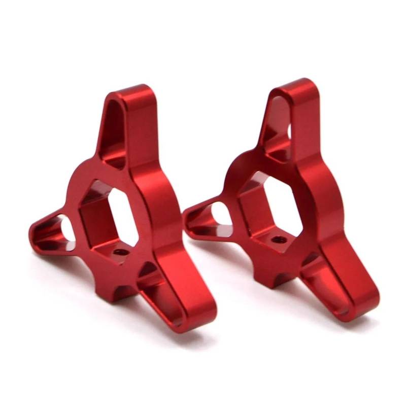 USAMZOM Gabel Vordergabel Einstellknöpfe Für KA&WASAKI ZX6R ZX636R ZX6RR ZX10R ZX1400 ZX14R ZZR1400 Z800 Motorrad 14mm Suspension Gabel Vorspannung Einsteller(rot) von USAMZOM