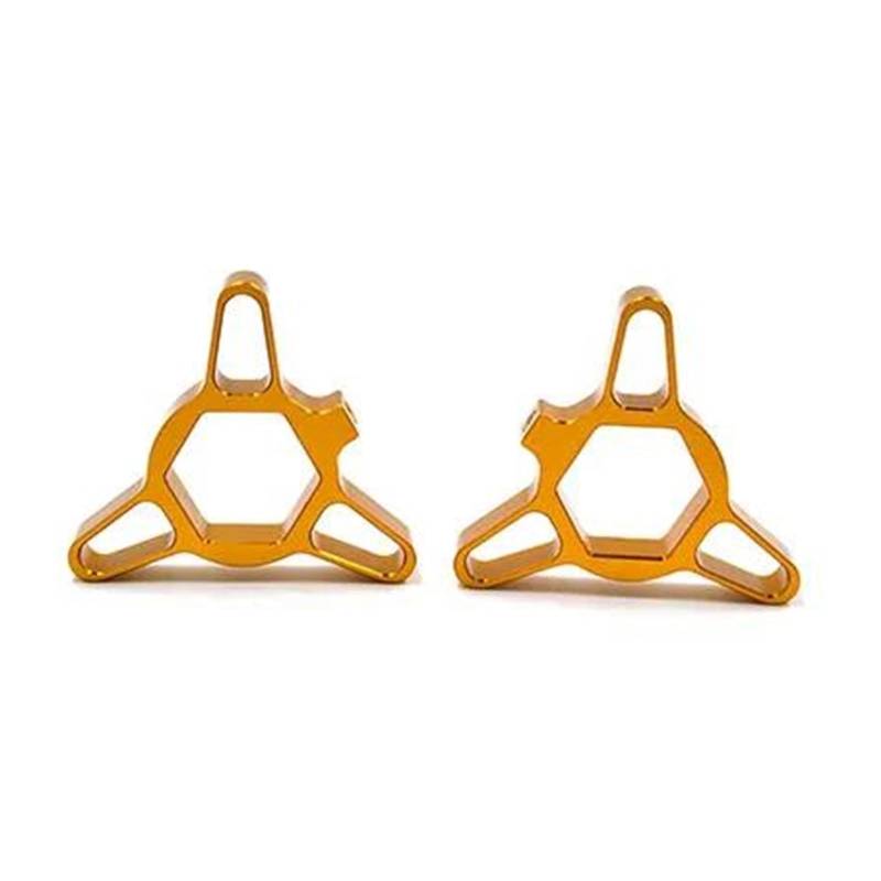 USAMZOM Gabel Vordergabel Einstellknöpfe Für KA&WASAKI ZXR400 1990-2002 KLR650 2009-2010 Motorrad Federgabel Vorspannungseinsteller(Gold) von USAMZOM