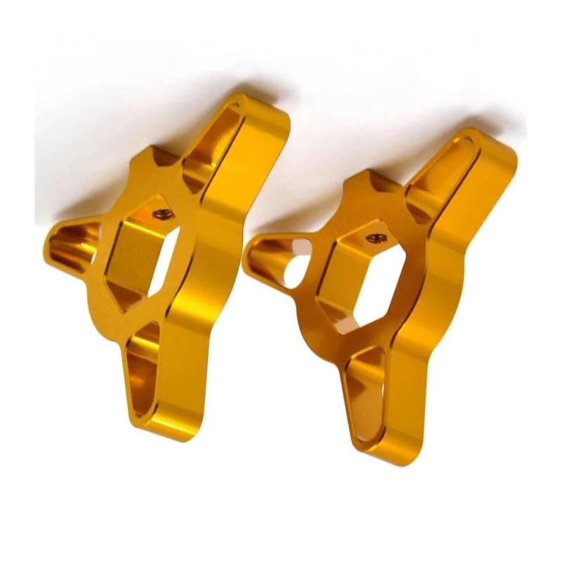 USAMZOM Gabel Vordergabel Einstellknöpfe Für Suzuki GSX-R600 GSX-R750 2006–2010 Motorrad 19 Mm Federgabel Federvorspannung Einsteller Kappe(Gold) von USAMZOM