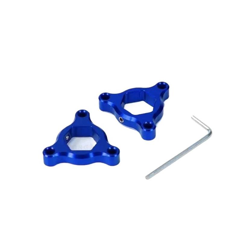 USAMZOM Gabel Vordergabel Einstellknöpfe Für Suzuki GSXR600 GSX-R600 2004 2005 Motorrad 22mm Federgabel Vorspannungseinsteller(Blau) von USAMZOM