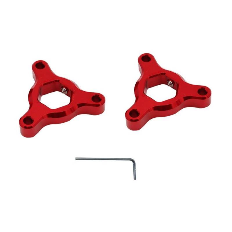 USAMZOM Gabel Vordergabel Einstellknöpfe Für Suzuki GSXS1000 GSXR750 GSXS600 Motorrad Vorderradaufhängung Gabel Vorspannungseinsteller(rot) von USAMZOM