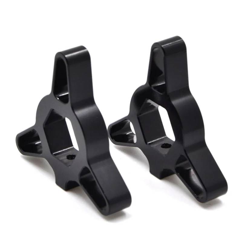 USAMZOM Gabel Vordergabel Einstellknöpfe Für YA&MAHA YAF600 YZF-R6 FZR1000 YZF1000 Motorrad CNC Federgabel Vorspannungseinsteller(Schwarz) von USAMZOM