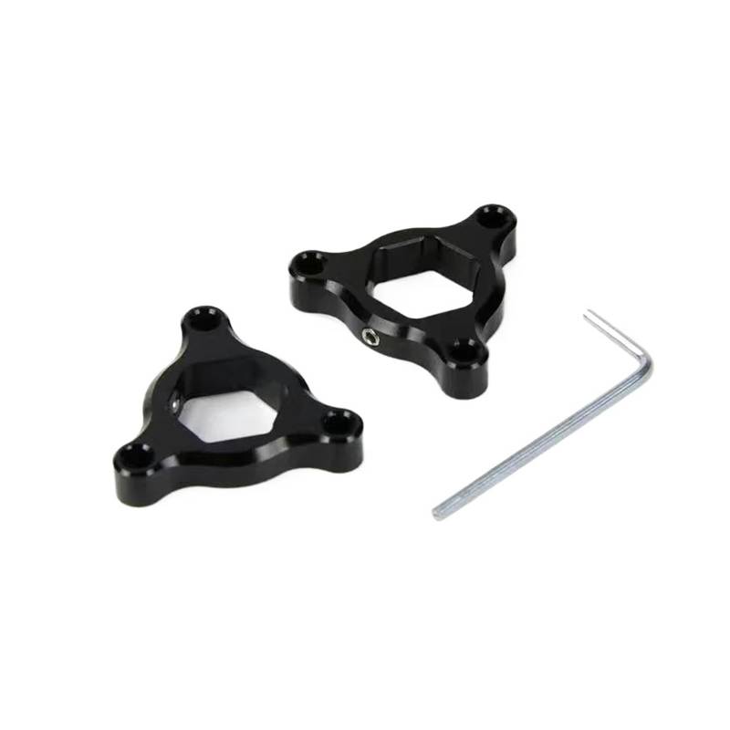 USAMZOM Gabel Vordergabel Einstellknöpfe Für YA&MAHA YZF-R6 YZFR6 1999–2007 Motorrad 17 Mm Vorderradaufhängung Gabelvorspannungseinsteller(Schwarz) von USAMZOM