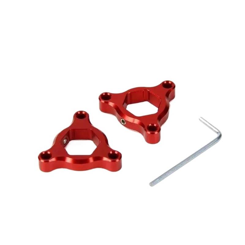 USAMZOM Gabel Vordergabel Einstellknöpfe Für YA&MAHA YZF-R6 YZFR6 1999–2007 Motorrad 17 Mm Vorderradaufhängung Gabelvorspannungseinsteller(rot) von USAMZOM