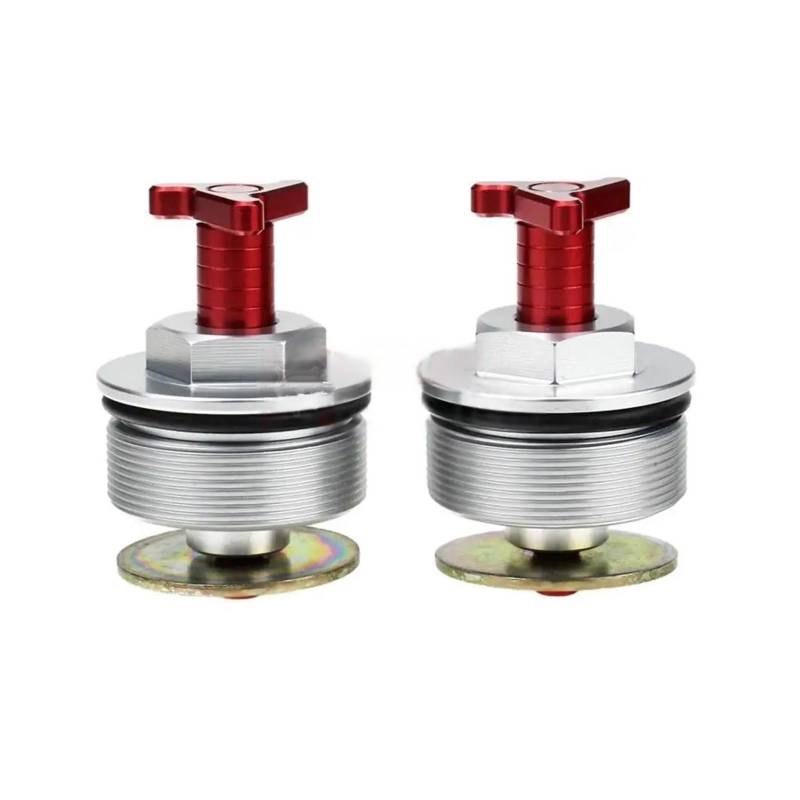 USAMZOM Motorrad-Stoßdämpferschrauben Für HON&DA FX650 Für Vigor 1999-2000 Motorrad Stoßdämpfer Vorne Schraube Gabel Abdeckung(A) von USAMZOM