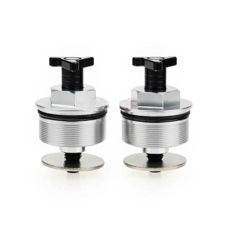 USAMZOM Motorrad-Stoßdämpferschrauben Für HON&DA Für Hornet CB600F 1998-2002 Motorrad Stoßdämpfer Vorne Schraube Gabel Abdeckung(A) von USAMZOM