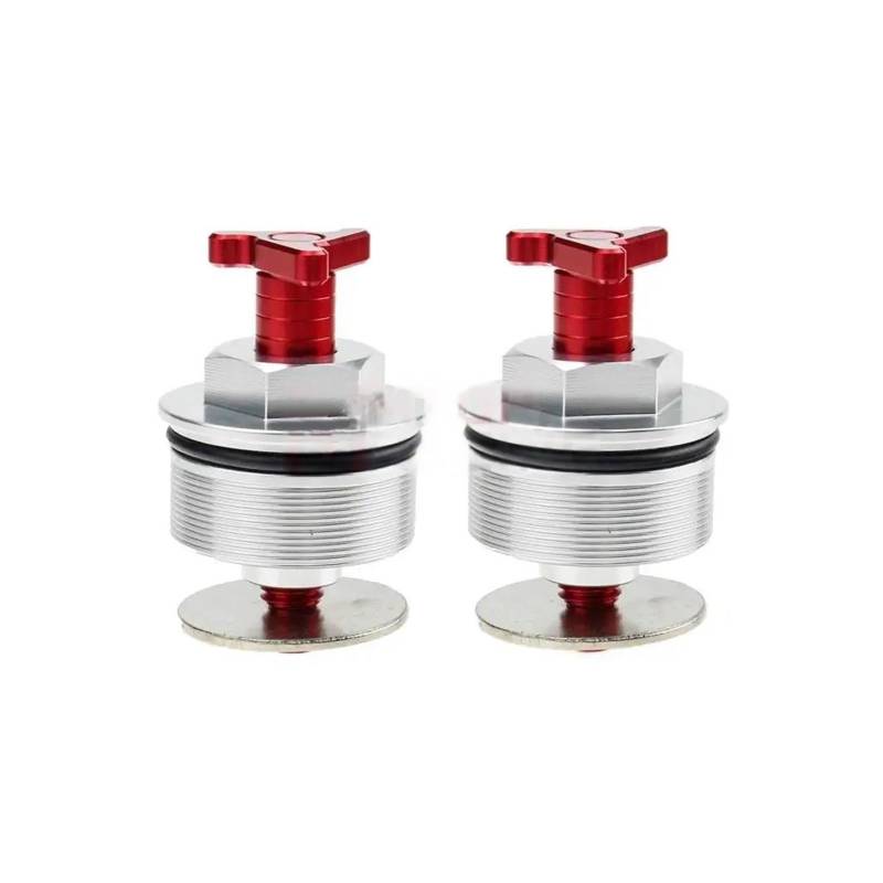 USAMZOM Motorrad-Stoßdämpferschrauben Für HON&DA Für Hornet CB600F 1998-2002 Motorrad Stoßdämpfer Vorne Schraube Gabel Abdeckung(D) von USAMZOM