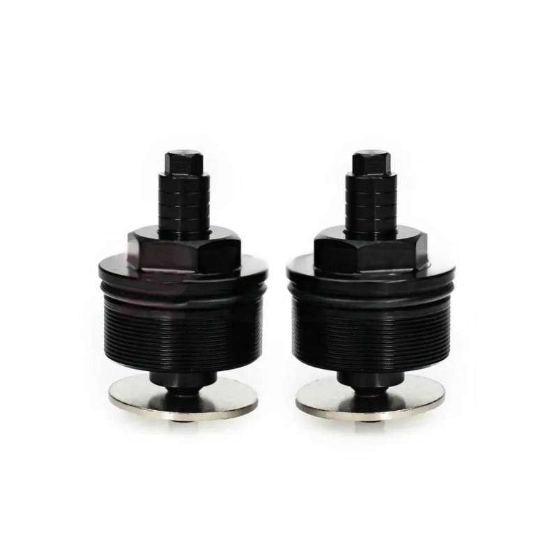USAMZOM Motorrad-Stoßdämpferschrauben Für HON&DA VT1300 2010-2016 VTX1300 2003-2009 Motorrad Stoßdämpfer Vorne Schraube Gabel Abdeckung(Schwarz) von USAMZOM