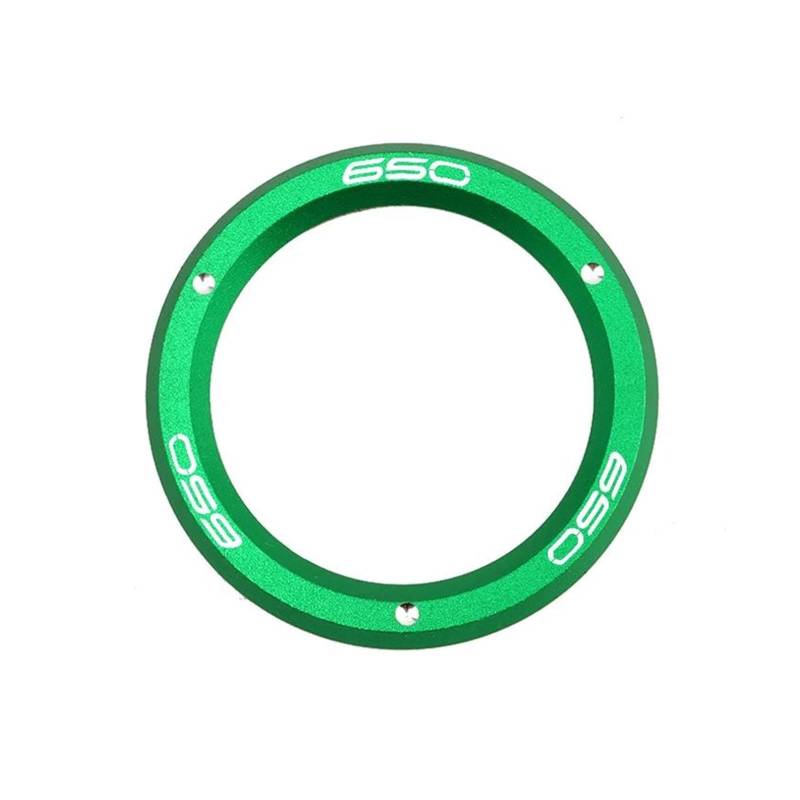 USAMZOM Zündschalter Dekorationsring Für KA&WASAKI Für Ninja Z650 Z 650 2016-2024 Motorrad Zündschloss Abdeckung Schlüsselanhänger(Grün) von USAMZOM