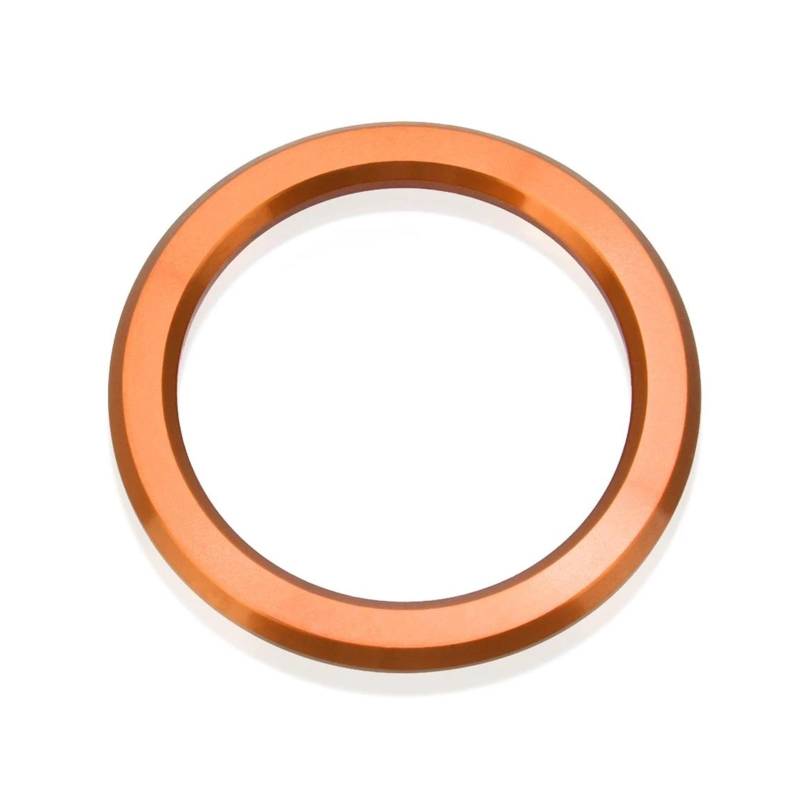 USAMZOM Zündschalter Dekorationsring Für KA&WASAKI Für VulcanS 650 VN650 2015-2024 Motorrad Zündschloss Abdeckung Schlüsselanhänger(Orange) von USAMZOM