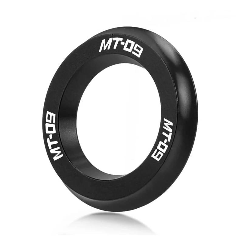 USAMZOM Zündschalter Dekorationsring Für YA&MAHA MT09 MT-09 2014–2024 Motorrad-Zündschalter-Abdeckungsring(Schwarz) von USAMZOM