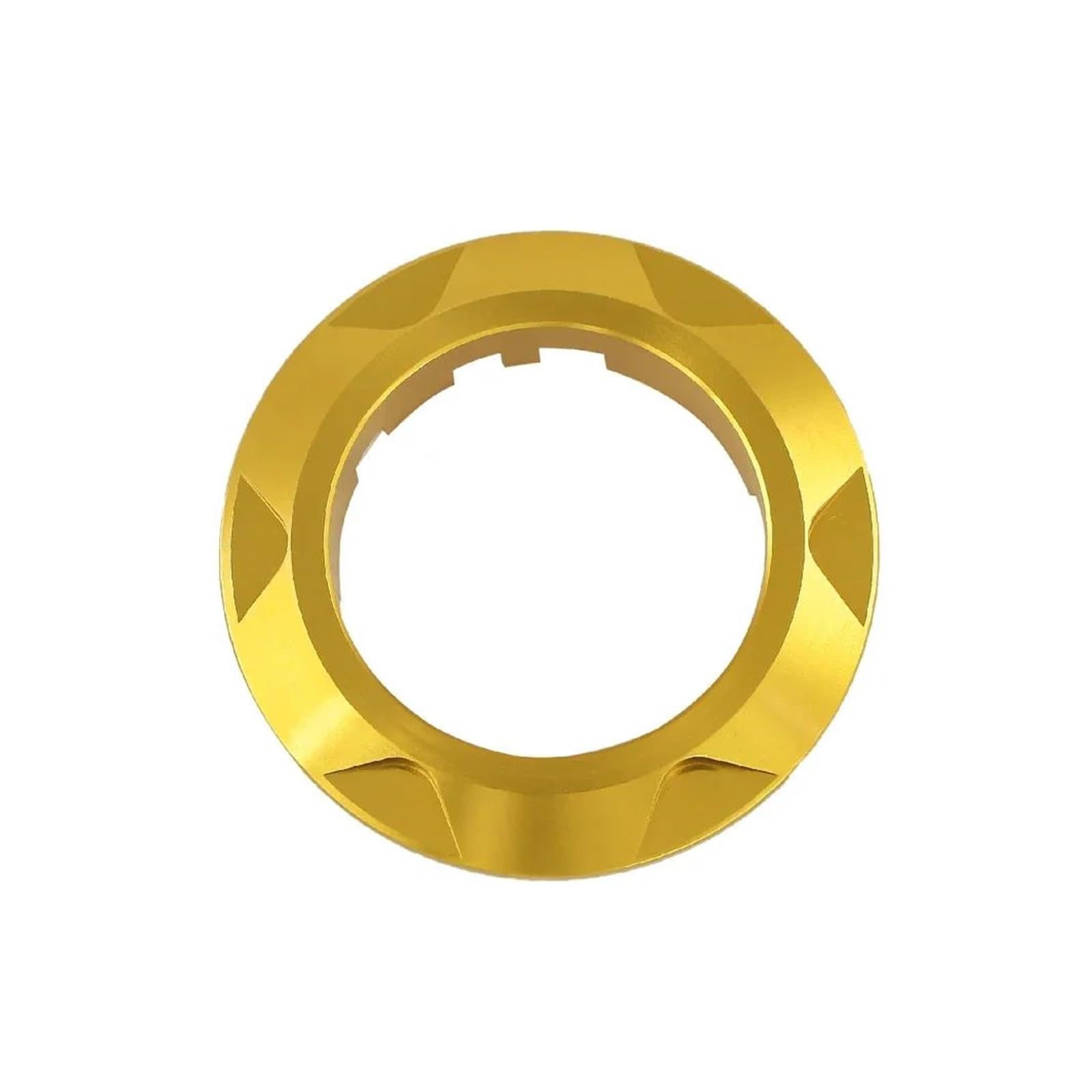 USAMZOM Zündschalter Dekorationsring Für YA&MAHA T-MAX530 T-MAX500 Motorradring Zündschalter-Abdeckungsring(Gold) von USAMZOM
