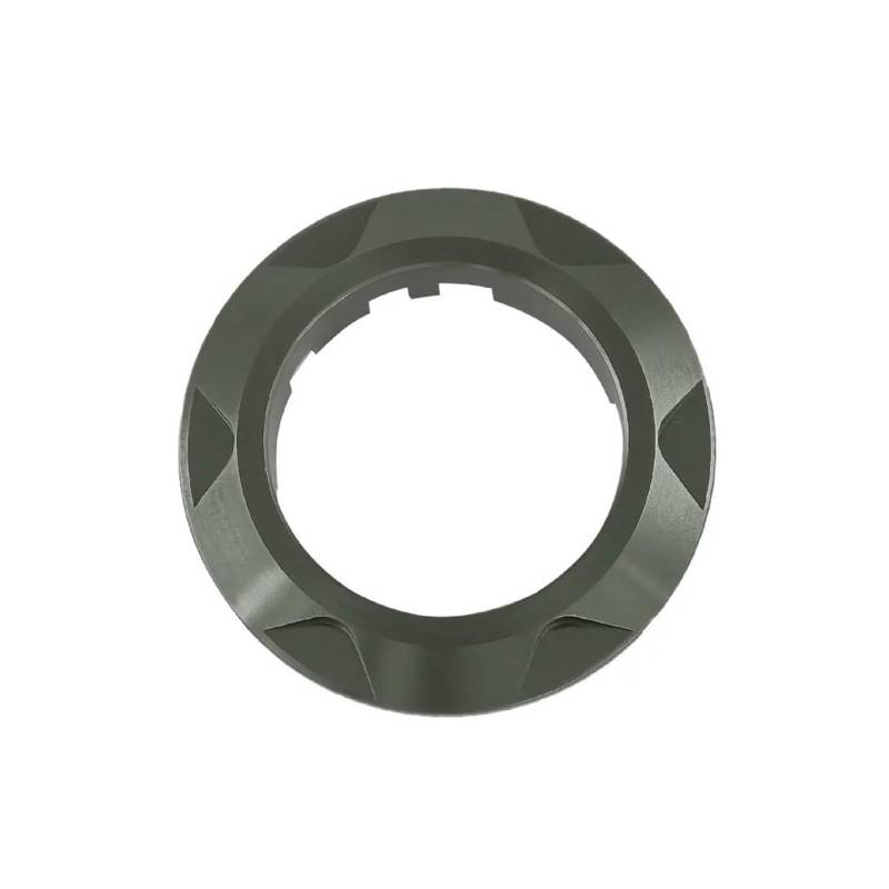 USAMZOM Zündschalter Dekorationsring Für YA&MAHA T-MAX530 T-MAX500 Motorradring Zündschalter-Abdeckungsring(Gris) von USAMZOM