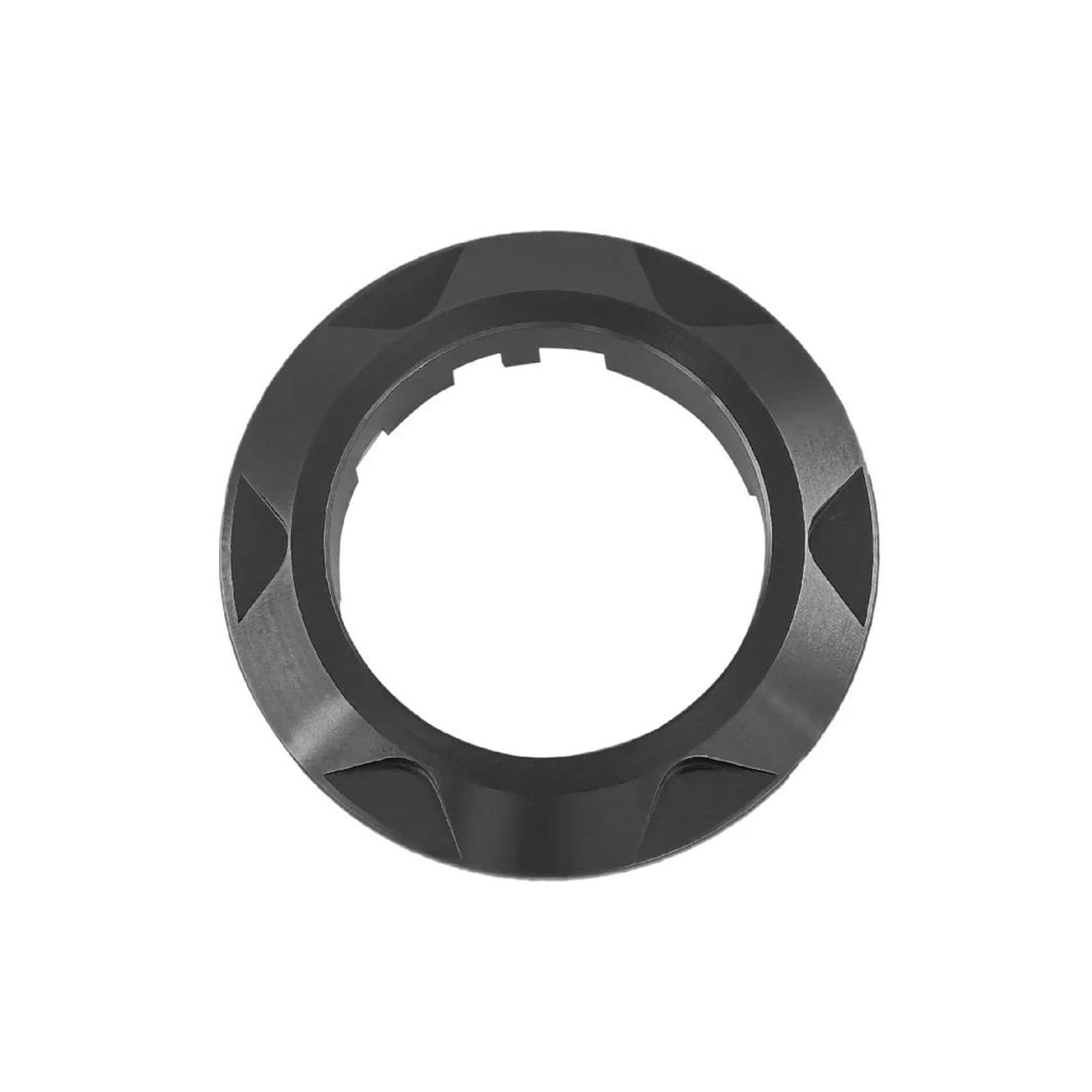 USAMZOM Zündschalter Dekorationsring Für YA&MAHA T-MAX530 T-MAX500 Motorradring Zündschalter-Abdeckungsring(Schwarz) von USAMZOM