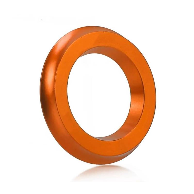 USAMZOM Zündschalter Dekorationsring Für YA&MAHA XSR700 XSR900 2017-2020 Motorrad Zündschlüssel Schlüsselring(Orange) von USAMZOM