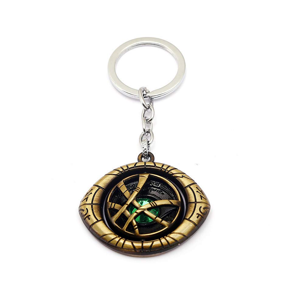 USChoice Doctor Strange Drehbare Schlüsselanhänger, Auge von Agamotto, Schlüsselanhänger, Spinner, Zeitstein, Auto-Schlüsselanhänger, Unendlichkeitssteine, Zeitstein, Schlüsselanhänger für Männer, USChoice Doctor Strange Drehbare Schlüsselanhänger, Auge von Agamotto, Schlüsselanhänger, Spinner, Zeitstein, Auto-Schlüsselanhänger, Unendlichkeitssteine, Zeitstein, Schlüsselanhänger für Männer, von USChoice