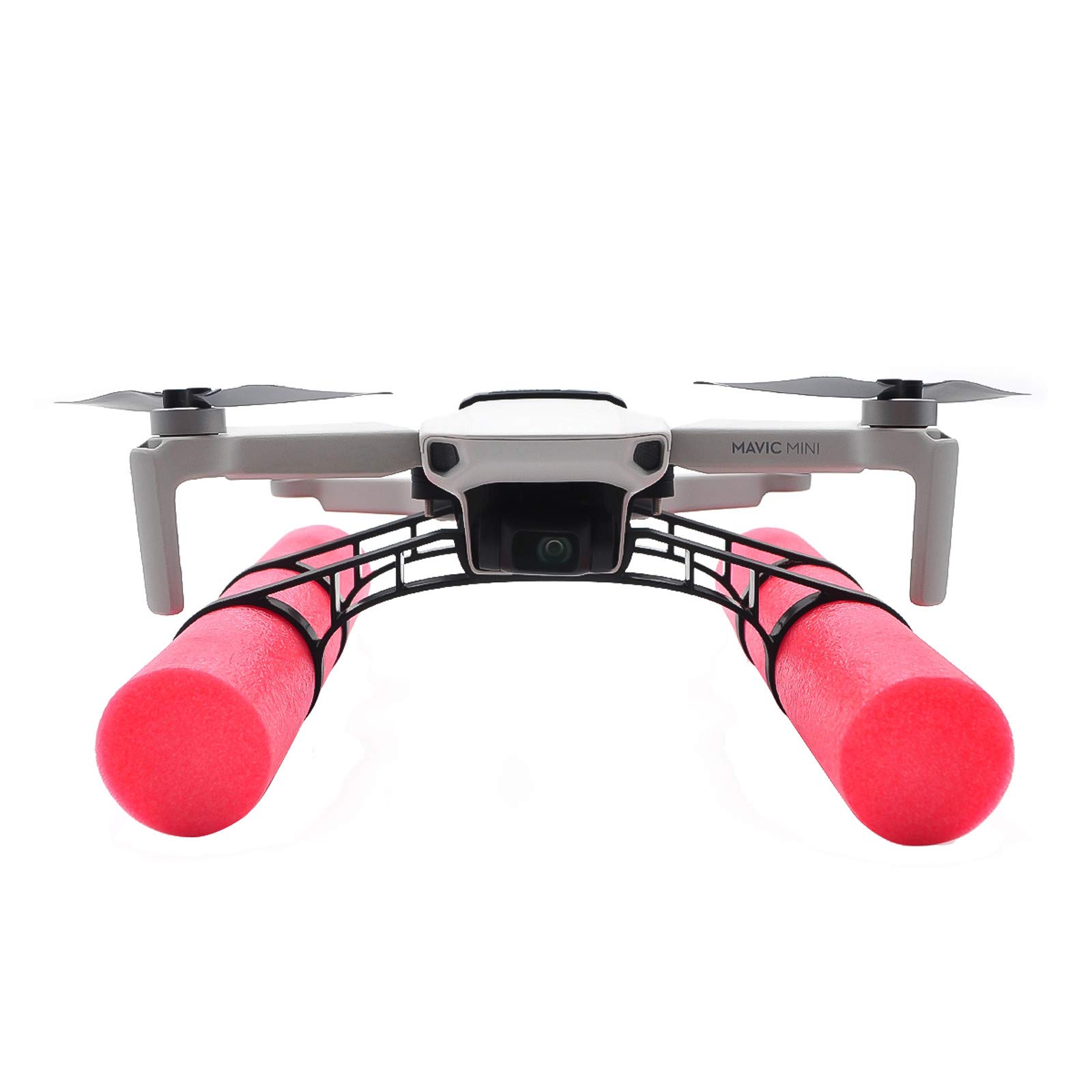 USIRIY Landegestell für DJI Mini 2 RC Drone Damping Landing Gear Training Kit Schwimmender Halter für DJI Mavic Mini 2 GPS Drohne (Rot) von USIRIY