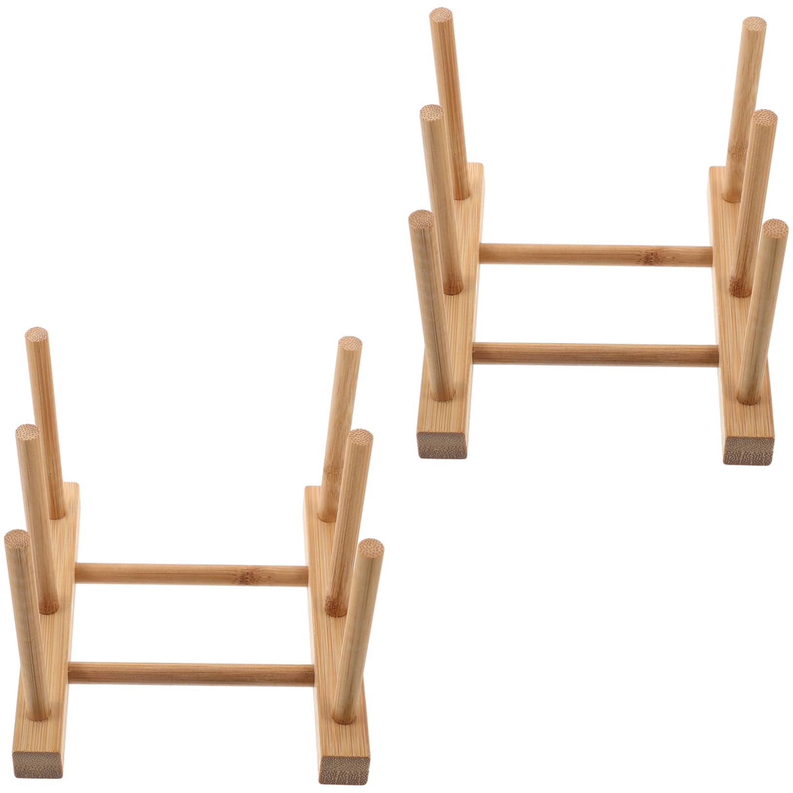 UTHCLO 2stücke Cup Drying Rack Aus Bambus Stabiler Becher Abtropfständer Für Tassen Und Flaschen Praktischer Organizer Für Küche Teiliges UTHCLO 2stücke Cup Drying Rack Aus Bambus Stabiler Becher Abtropfständer Für Tassen Und Flaschen Praktischer Organizer Für Küche Teiliges von UTHCLO