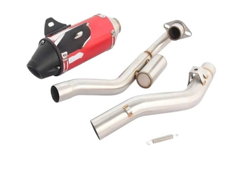 Motorrad Auspuff Abgasrohr Für CRF150F CRF230F CRF 150F 230F 2003 2004 2005-2019 Motorrad Auspuff Flucht Link Rohr Schalldämpfer Stabil von UTMGNY