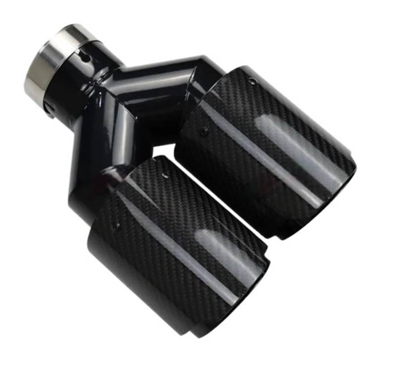 Motorrad Auspuff Abgasrohr Universal Auspuff Tipps Accsesories Auspuff Dual Tipps Motorrad Schalldämpfer Rohr Auspuff Schalldämpfer Leistung von UTMGNY