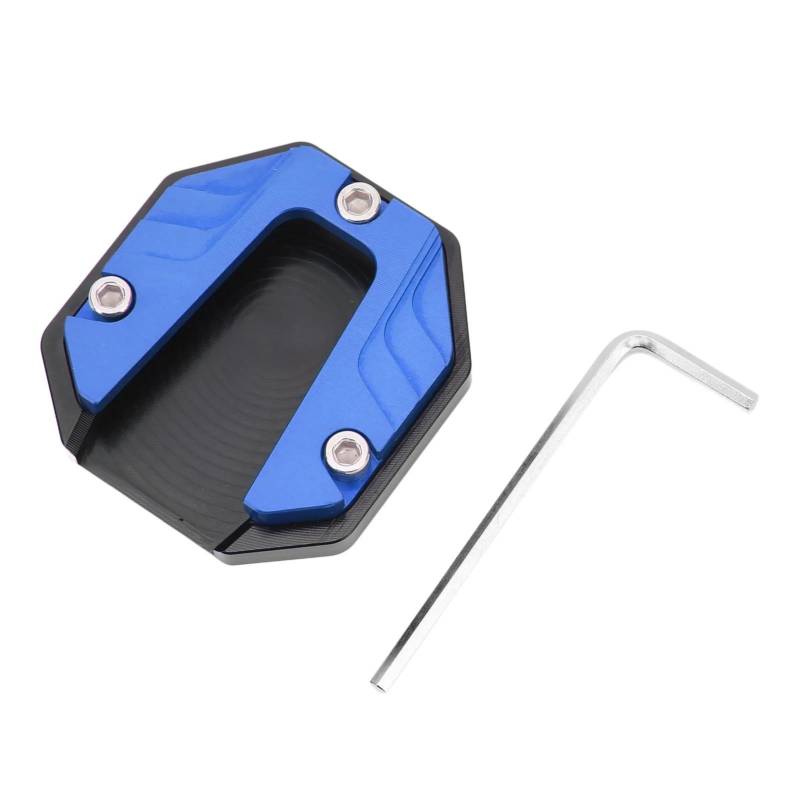 Seitenverlängerung Pad Universal Roller Motorrad Fahrrad Ständer Extender Fuß Seite Stehen Verlängerung Pad Unterstützung Platte Anti-Skid Basis von UTMGNY