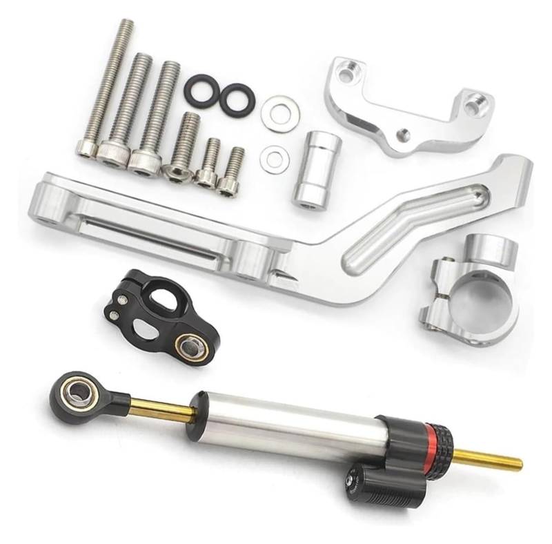 Für Kawa&saki Z650 2017 2018 2019 2020 2021 2022 Motorräder Lenkung Stabilisieren Dämpfer Halterung Montage Unterstützung Adapter Kit Motorrad Lenkungsdämpfer Stabilisator von UTONGMU
