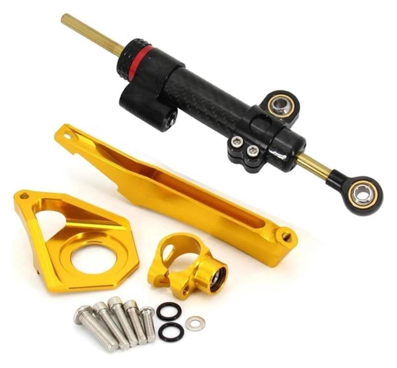 Für Y&amaha YZF600 YZF R6 2003 2004 2005 Motorräder Lenkung Stabilisieren Dämpfer Halterung Halterung Unterstützung Adapter Kit Motorrad Lenkungsdämpfer Stabilisator von UTONGMU