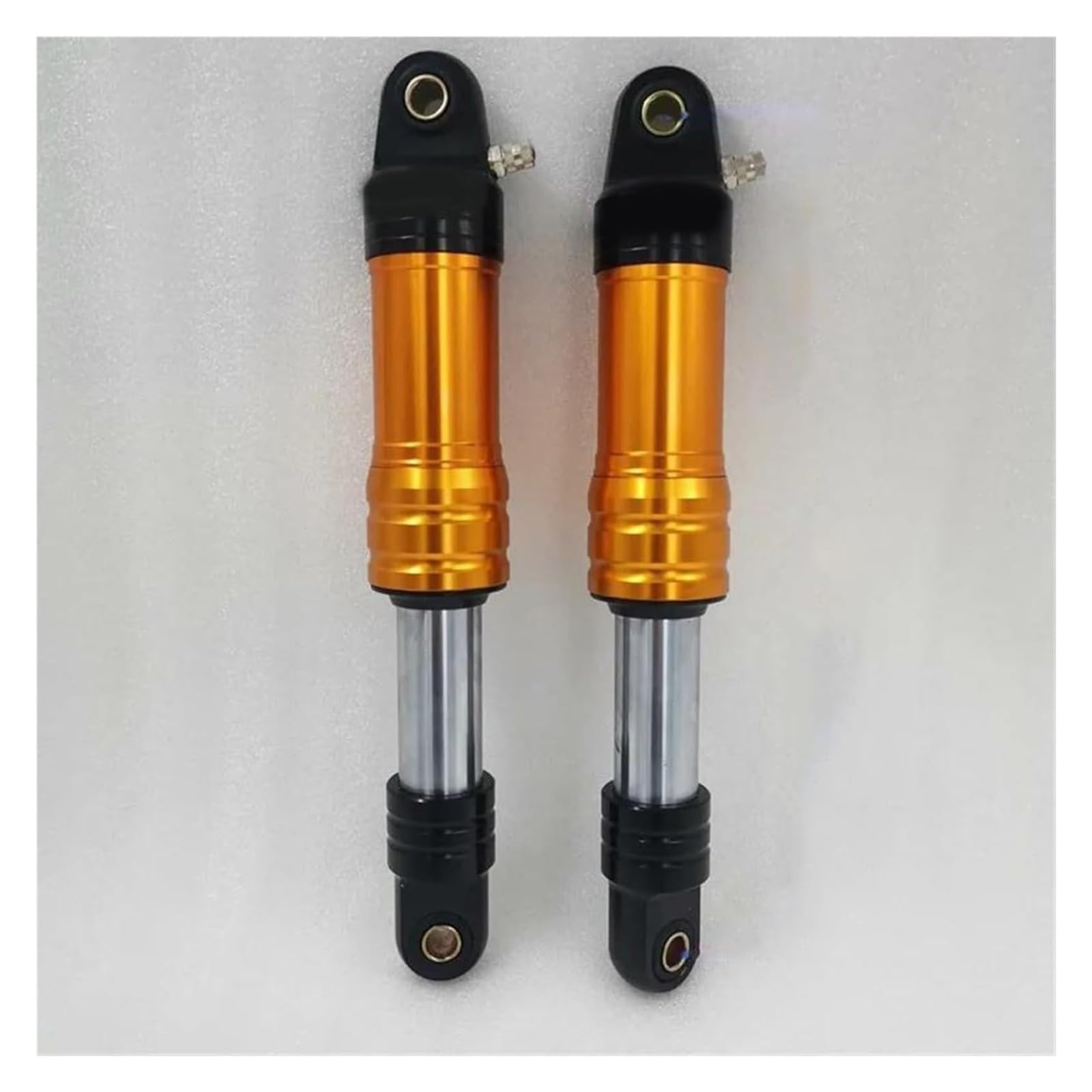 Motorrad Stoßdämpfer Hinten Für A&prilia 2 Stück Universal 285mm 320mm Motorrad Stoßdämpfer Hinterradaufhängung Motorrad Hinterrad Stoßdämpfer(285 Orange) von UTONGMU