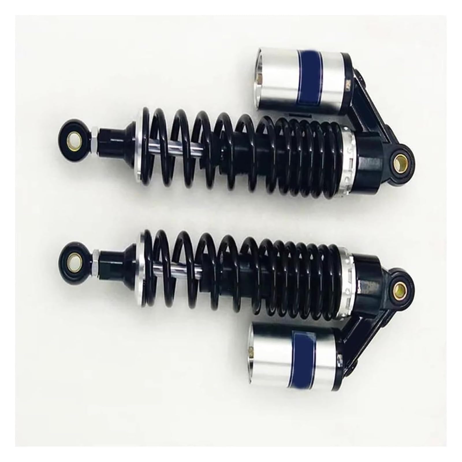 Motorrad Stoßdämpfer Hinten Für CB750 F2N 1992-2001 Motorrad-Stoßdämpfer, 350 Mm, Motorrad-Stoßdämpfer Hinten, Motorrad-Stoßdämpfer(Black Silver) von UTONGMU