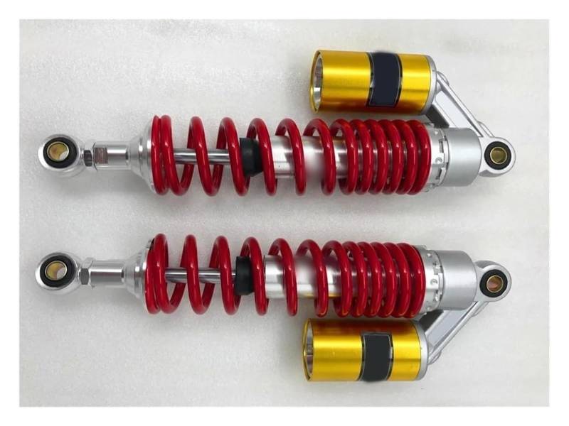 Motorrad Stoßdämpfer Hinten Für CB750 F2N 1992-2001 Motorrad-Stoßdämpfer, 350 Mm, Motorrad-Stoßdämpfer Hinten, Motorrad-Stoßdämpfer(Red Silver) von UTONGMU