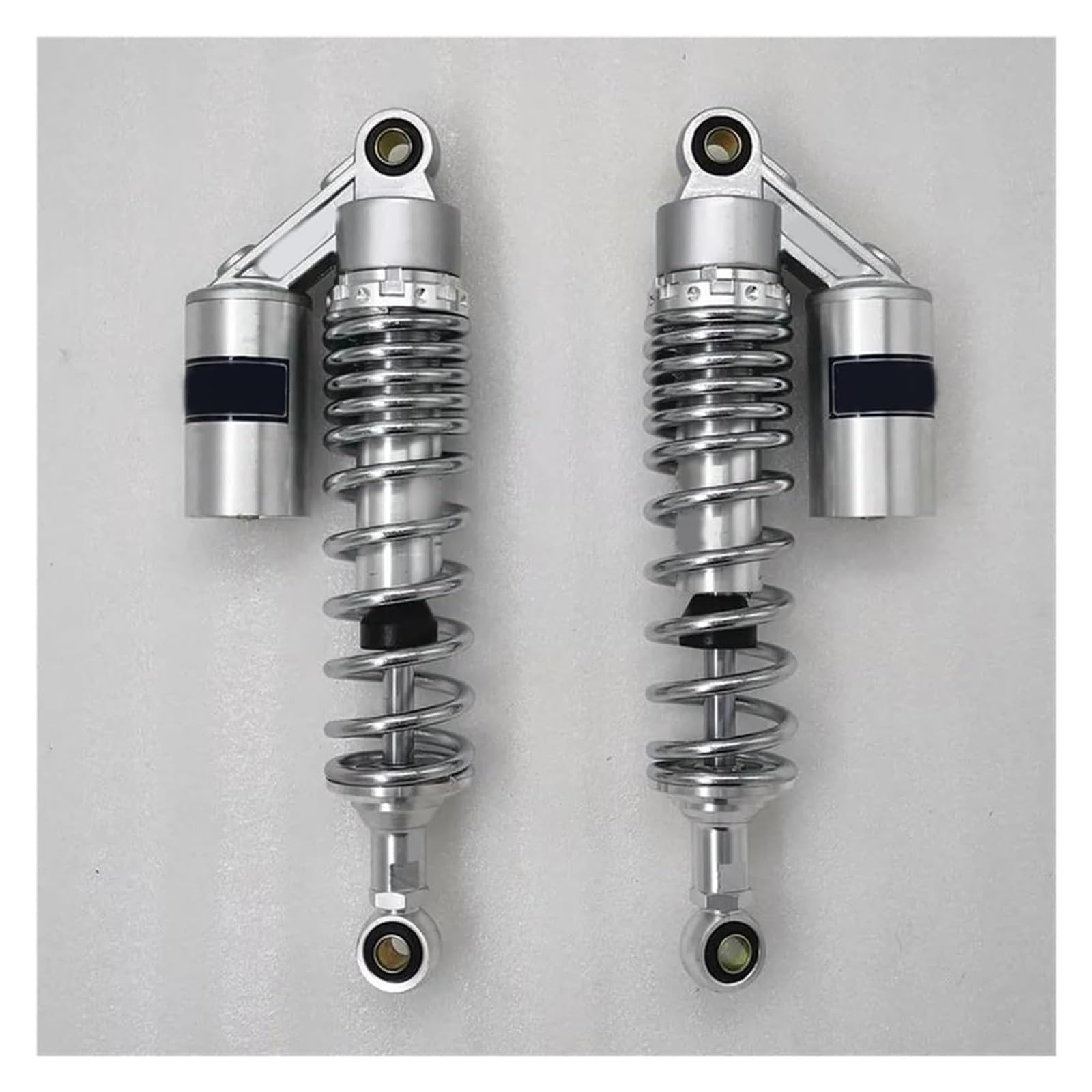 Motorrad Stoßdämpfer Hinten Für K&awasaki ER-5 C1-C4 2001-2006 Motorrad-Stoßdämpfer 350MM 8mm Feder Motorrad-Stoßdämpfer(All Silver) von UTONGMU